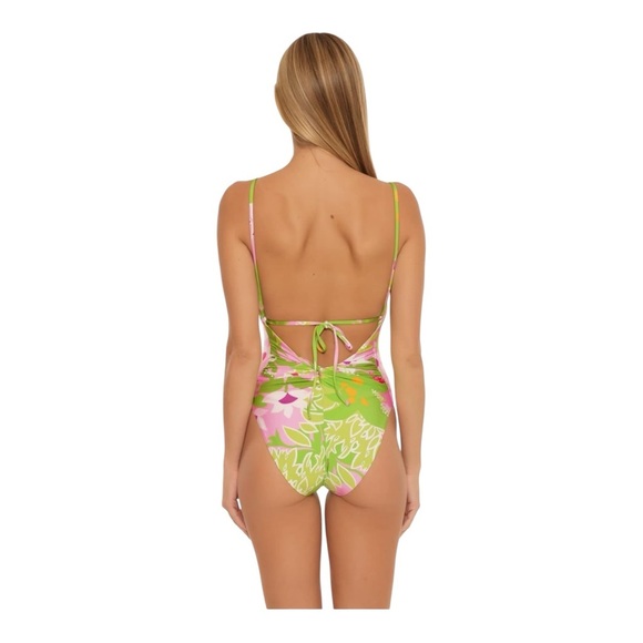 Trina Turk Standard La Palma Convertible One Piece NWT - Picture 3 of 8